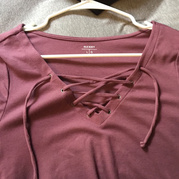 Long sleeve purple old navy shirt - Picture 1 of 2